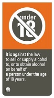 Under 18s Sign